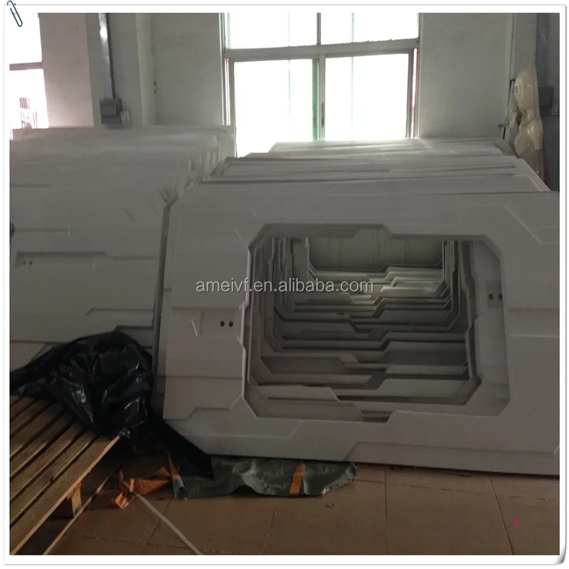vaccum forming space capsule hotel wall panels