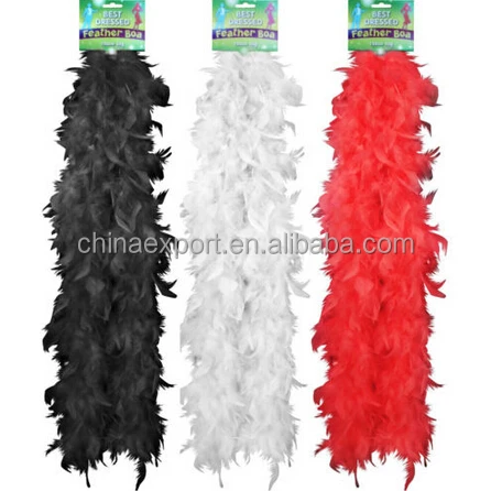 
Fluffy Flower Craft Costume Dressup Feather Boa Wedding Party Home Decor White 