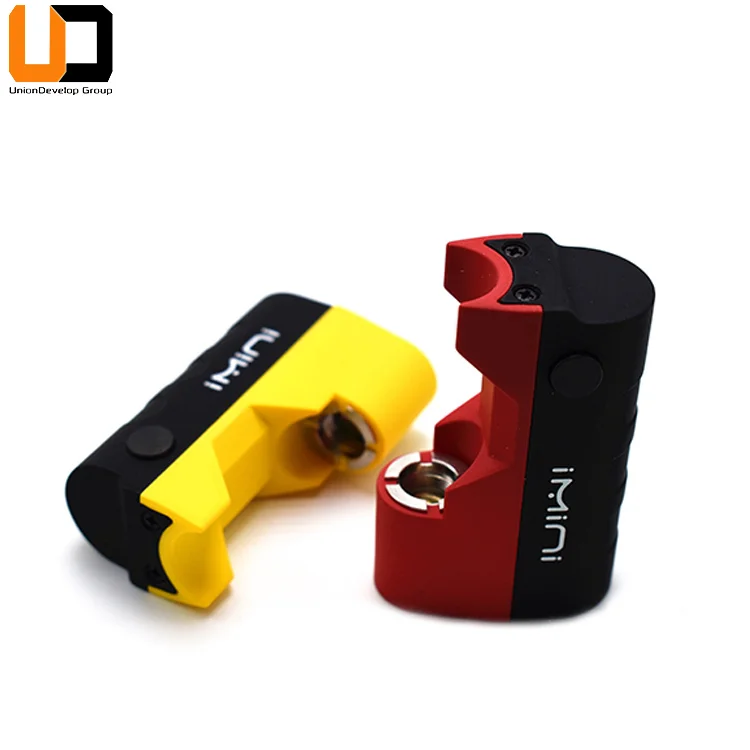 custom packaging 510 click button hand held size imini 500mah vape mods box cbd battery