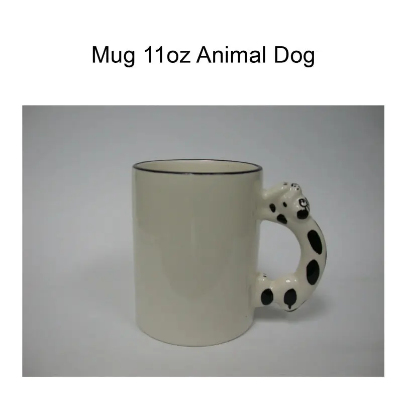 sublimation 11oz animal mugs