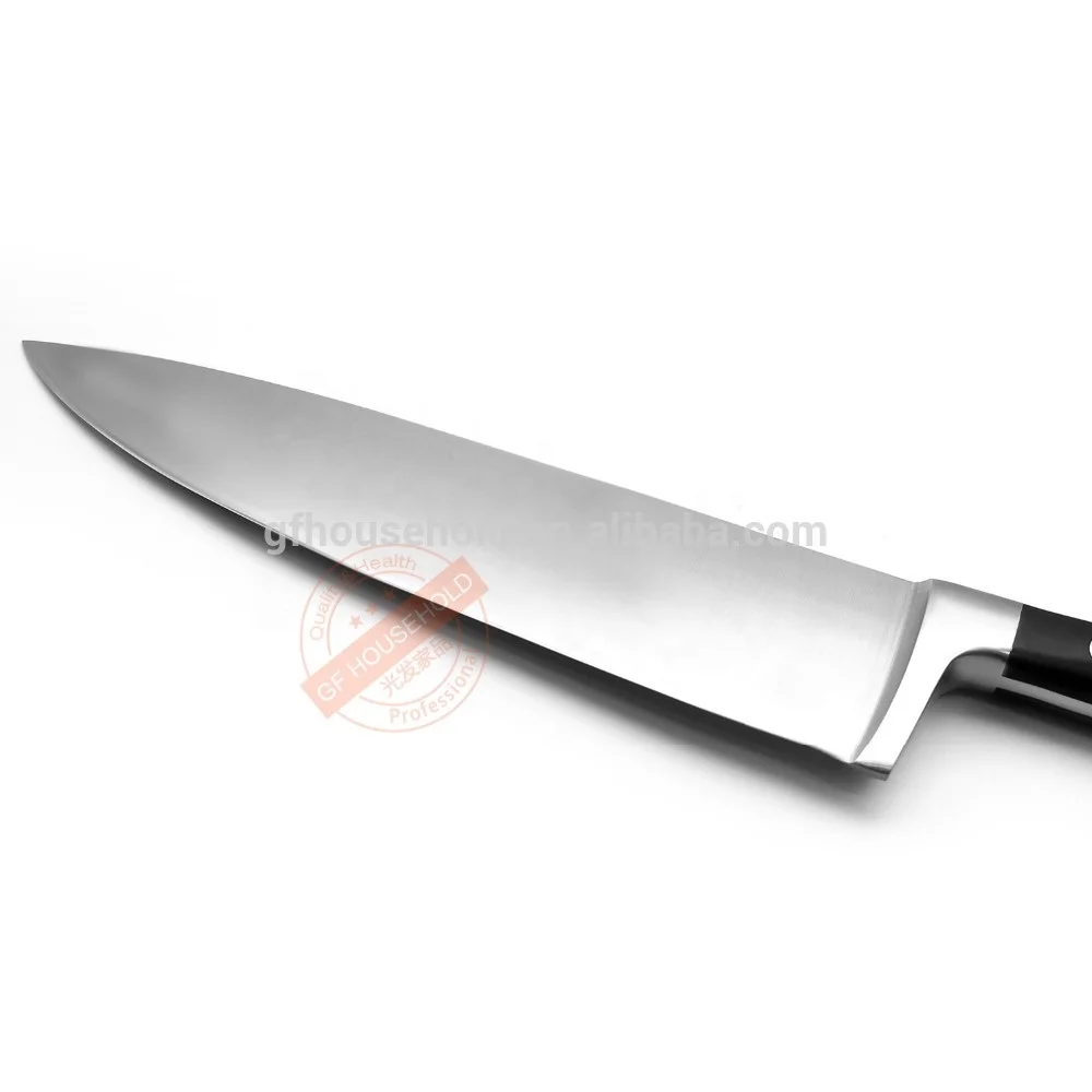 Yangjiang Kitchen knife 8 inch 7CR17MOV Chef Knife with wood handle