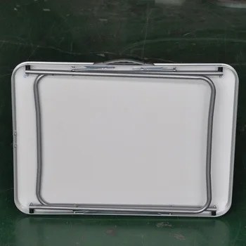 portable steel leg aluminum tabletop small laptop coffee suitcase camping picnic folding table