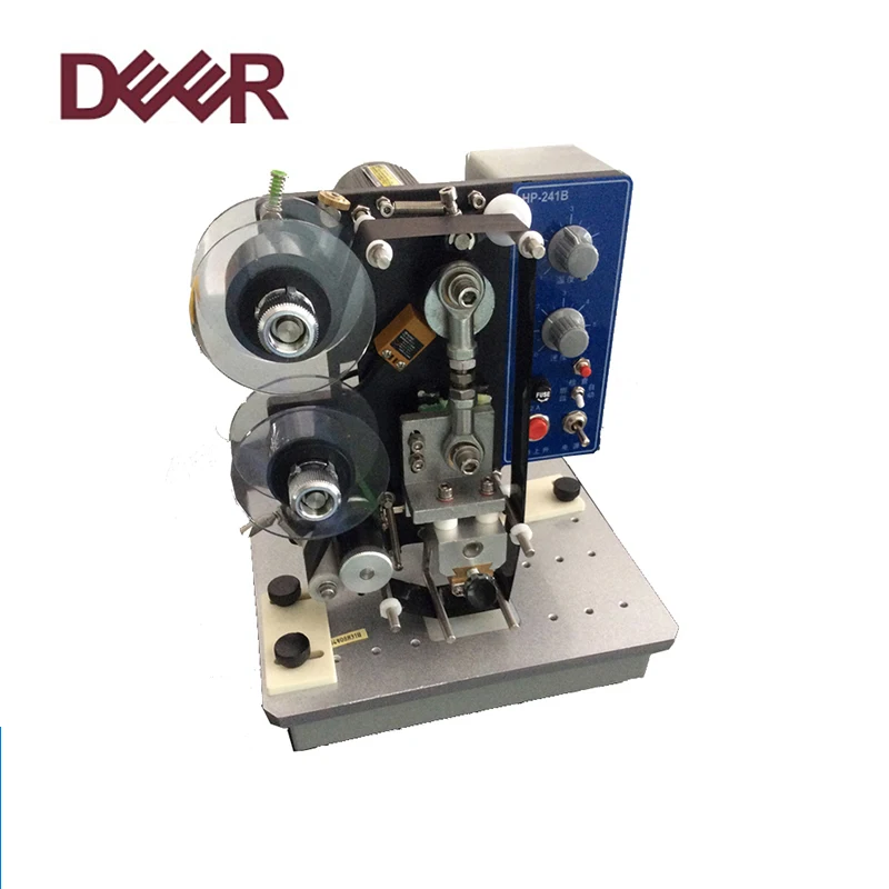 Hot selling manual batch inkjet coding printer date coding machine