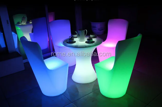 LED outdoor light-emitting furniture sofa sofa chair light bar KTV sofa furniture