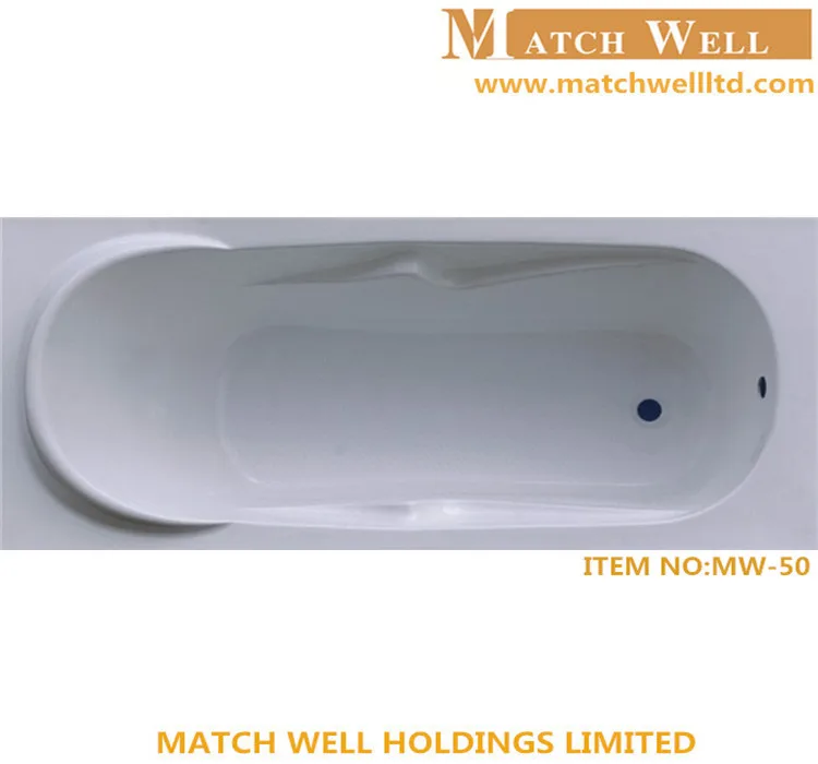 cheap plastic rectangular bathtub for fat people