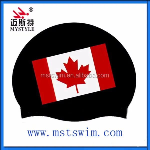 silicone adult swimming caps