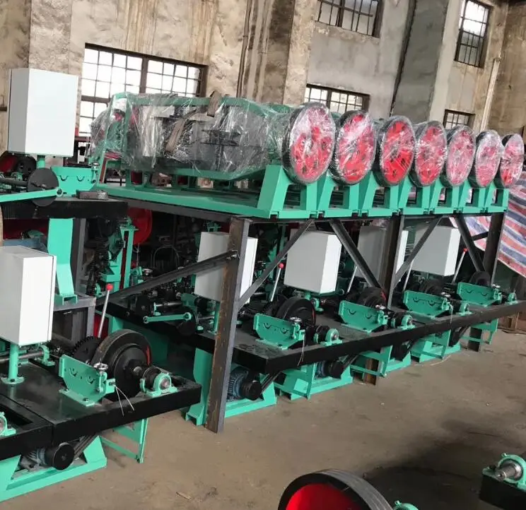 
Steel Wire Single twisted barbed wire machine/barbed wire netting machine 