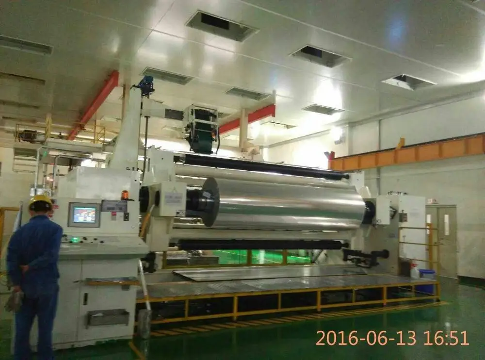 wide web automatic turret  winder machine work with film production line such as PET film