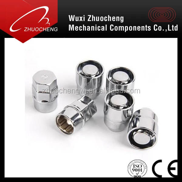 High quality carbon steel Slotted wheel nut hub nut