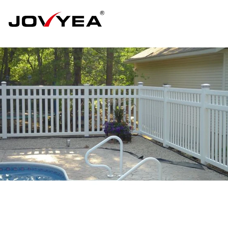 Free Maintenance Uv Protection House Waterproof Temp Vinyl Pool Fence Gates