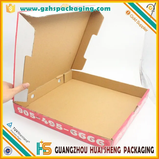 Питания промышленного использования и переработанных материалов функция питания бумажная коробка для пиццы