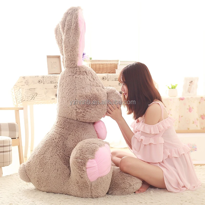 Manufacturer promotion customized size Easter Bunny plush toy plush animal super soft cute giant cartoon rabbit toy