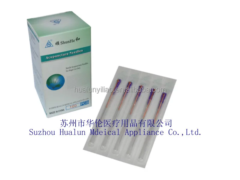 Одноразовые стерильные иглы для акупунктуры с трубкой китай поставщиком