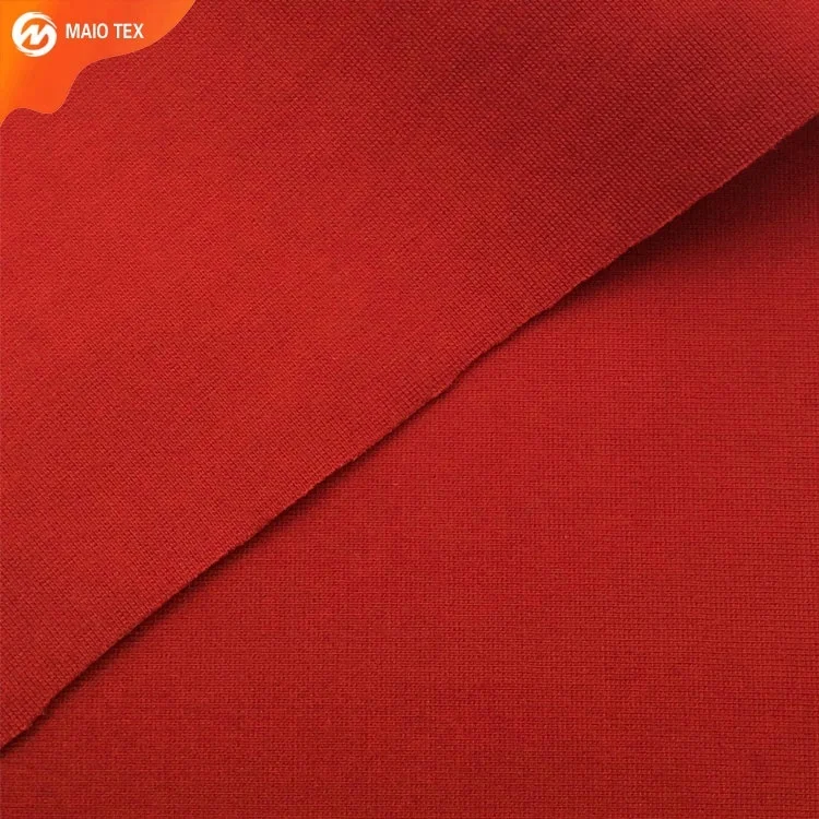 
manufacturer provide knitted spandex 40S 390gsm nr punto ponte roma fabric for fashion garment 