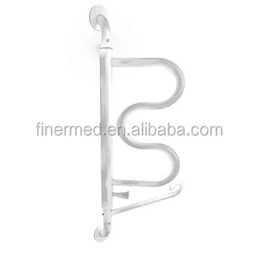 Bathroom Curve handicap toilet grab bar for disabled