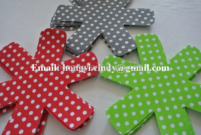Die cutting heat resistant nonwoven felt hot pot mats, cooking mats