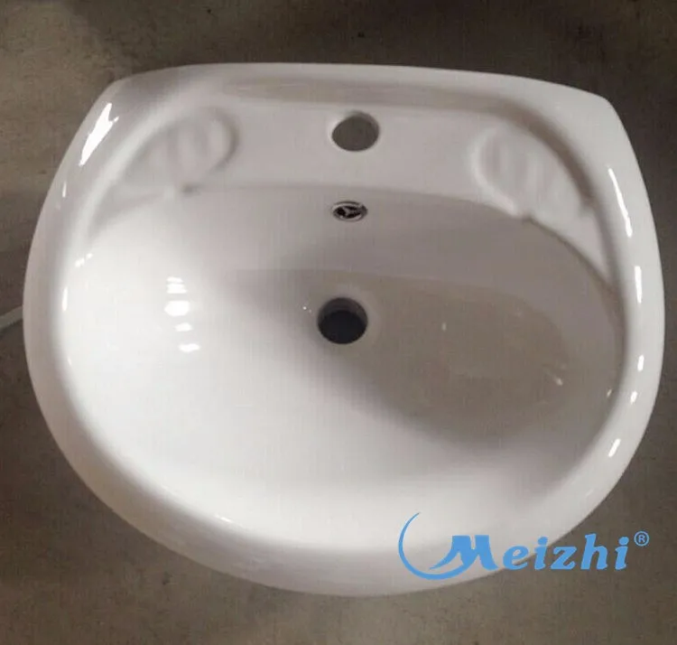 Bathroom sanitary floor standing wash basin