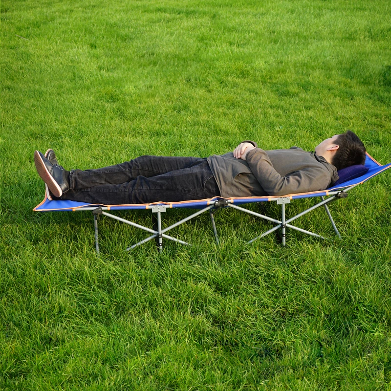 
wholesale cheap single cot bed / oxford folding bed for travel camping 