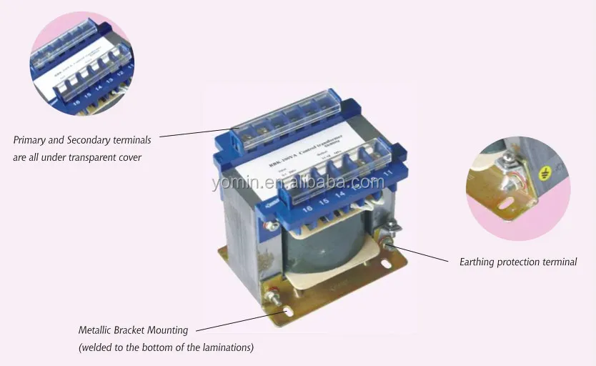 Manufacturer of RBK-2000 Control Transformer 2000VA With Terminal Block