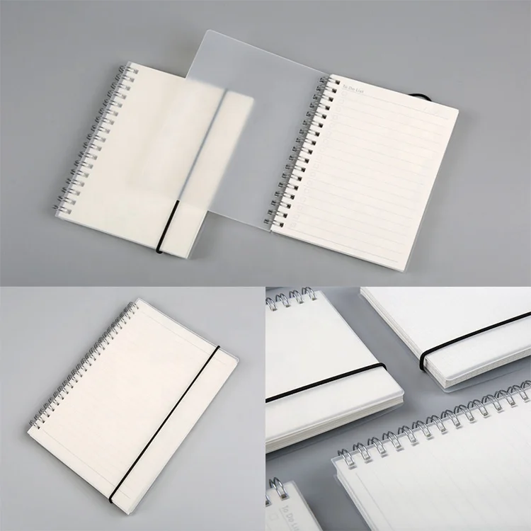 A5 A6 Spiral Book Coil Weekly Daily Diary Sketchbook for School Supplies To-do Lined Paper Store Notebook DOT Blank Grid 3000pcs
