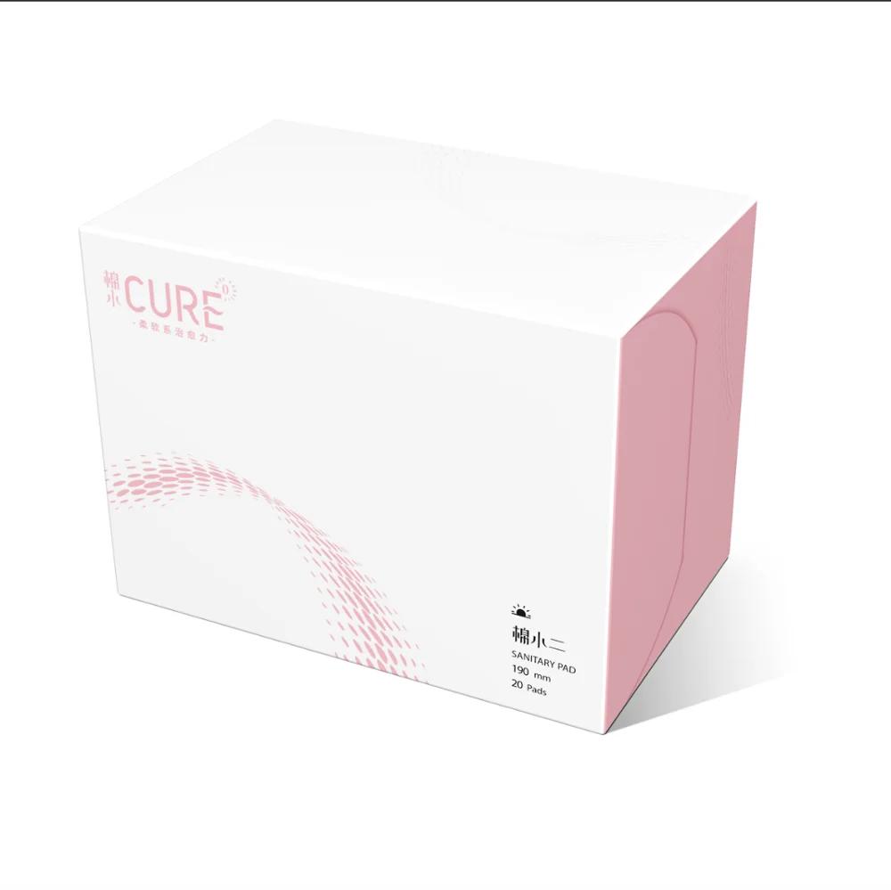 
BESUPER Natural Biodegradable Cotton Antibacterial Waterproof Ladies Sanitary Pads/ Panty Liners/ Sanitary Napkins 