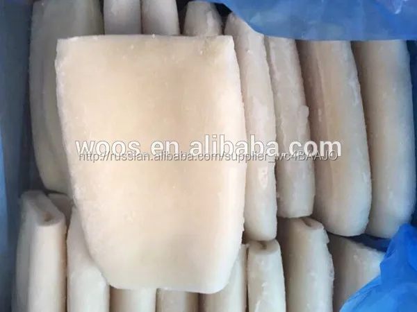 Замороженные морепродукты pacificus todarodes очищены без кальмары трубка