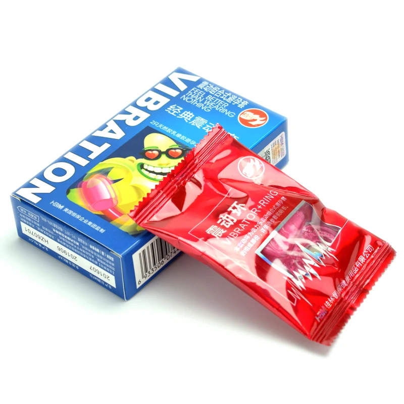 
big lubricate vibrating ring best selling latex condom for men 