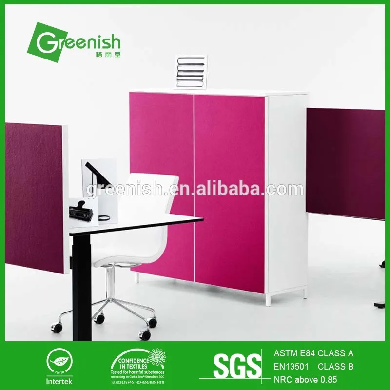 Eco-friendly embossed acoustic panel