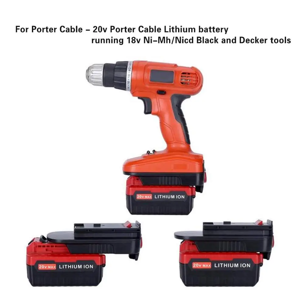  Адаптер батареи HPA1820 20 в для инструментов Black and Decker