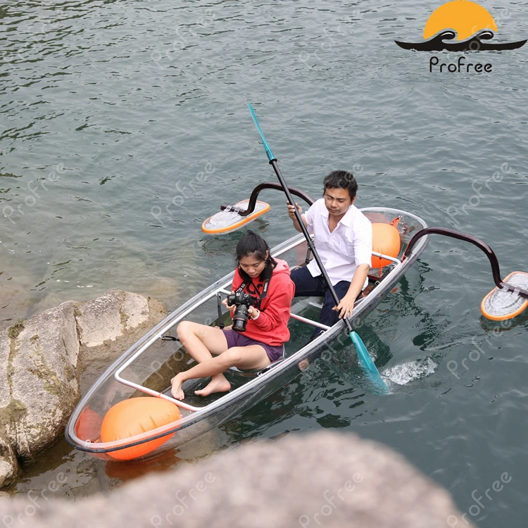 
Transparent Rowing kayak canoe 