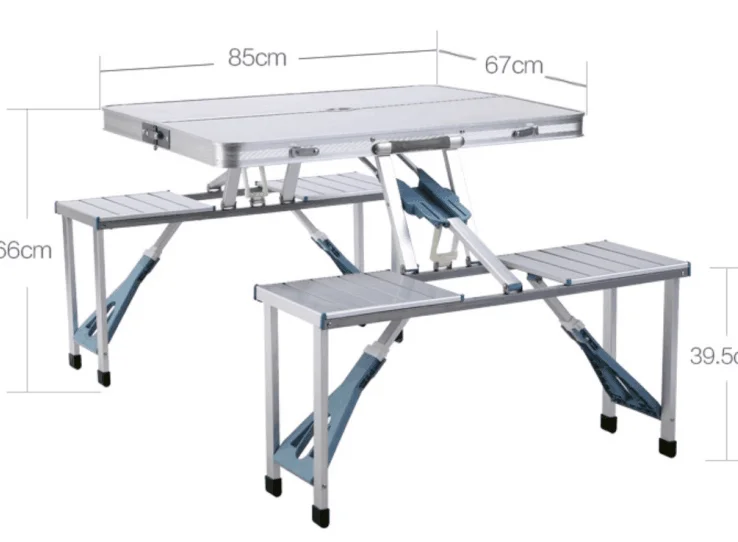 
Foldable Plastic Table outdoor table long table with metal tube 
