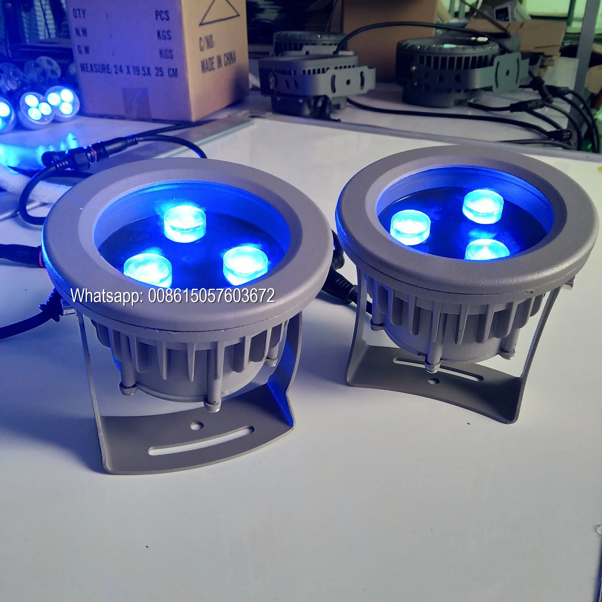 24V DC IP65 RGBW 4in1 1*8W, 3*8W, 5*8W led outdoor garden lights with 3 years warranty