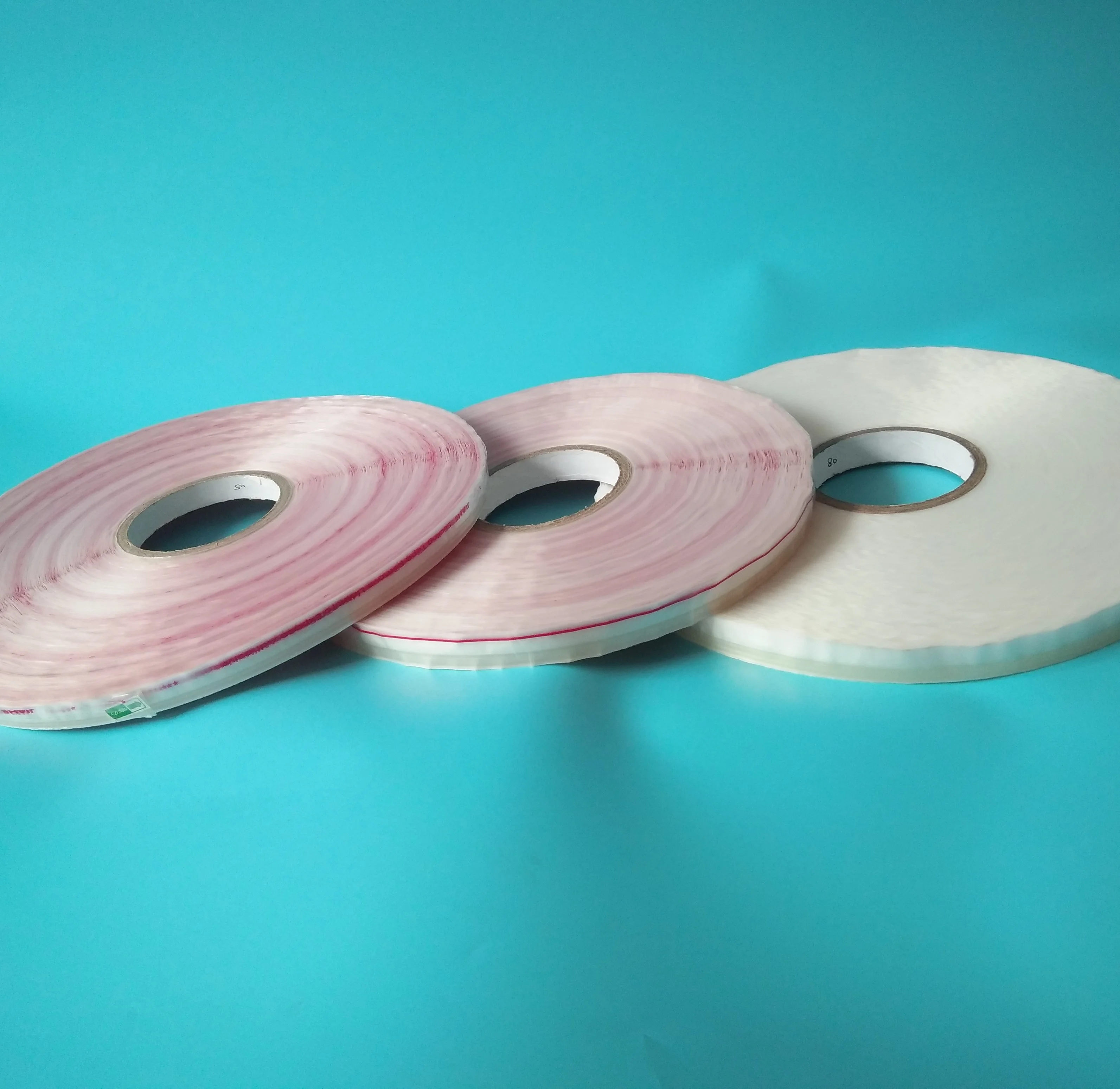 
Oker type JIAHE brand resealable bag sealing tape for sealing plastic bags 