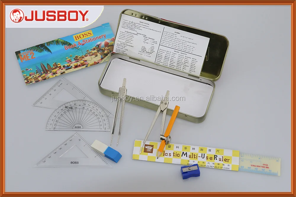Mathematical geometry box in math set for 5004