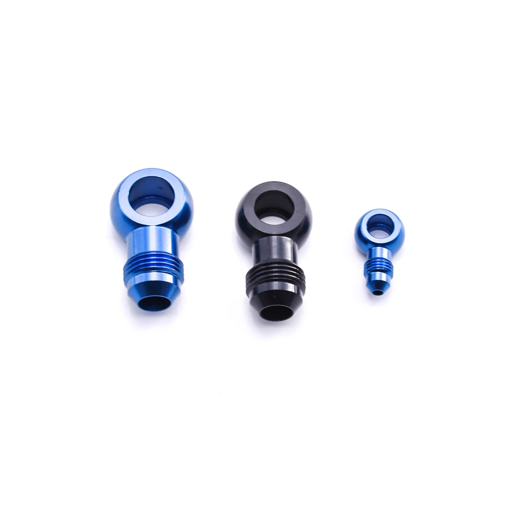 Manufacturers aluminum alloy 6061-t6 SINGLE BANJO bolts Brake Fitting ADAPTER