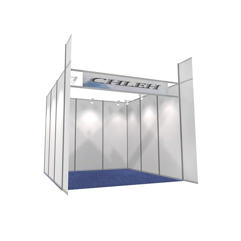 Шанхай выставка алюминий показать модульная подставка система Octanorm