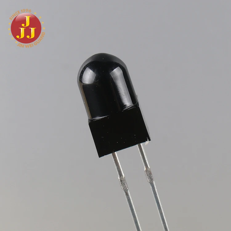 5mm black lens 940nm 850nm infrared transmitter receiver led diode