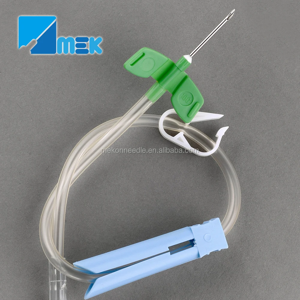 Dialysis av fistula needle fixed and rotating type