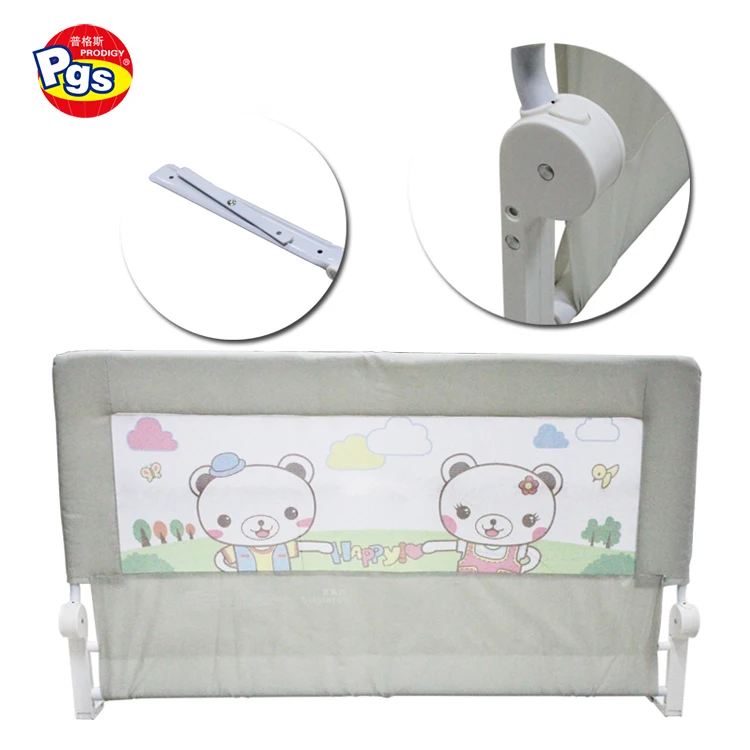 Custom Colourful Baby Bed Rails , Convertible Crib Rail Guard