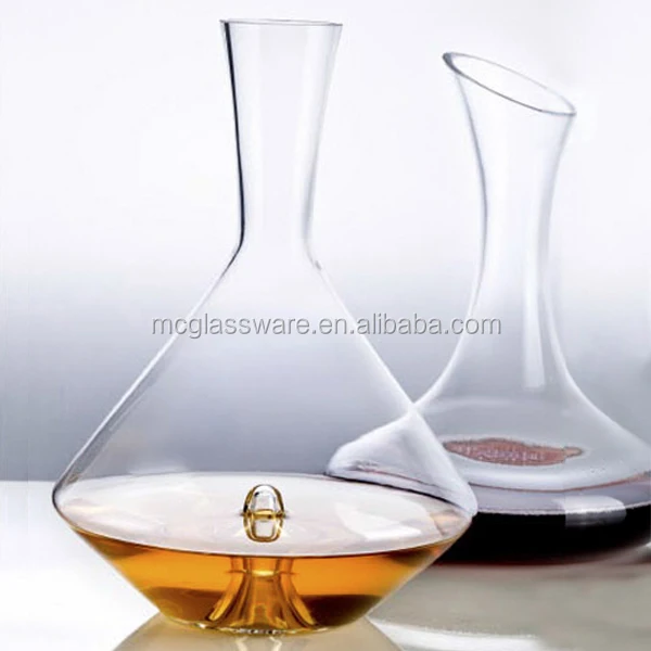 Wholesale Elegant Handmade Bulk Glass Whisky Wine Decanter