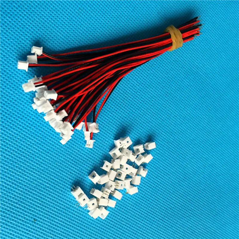 Molex 1.25mm Mini Micro JST 1.25 GH 2-Pin 2 3 4 5 6 7 8 9 10  Connector with Wires Cables xx MM