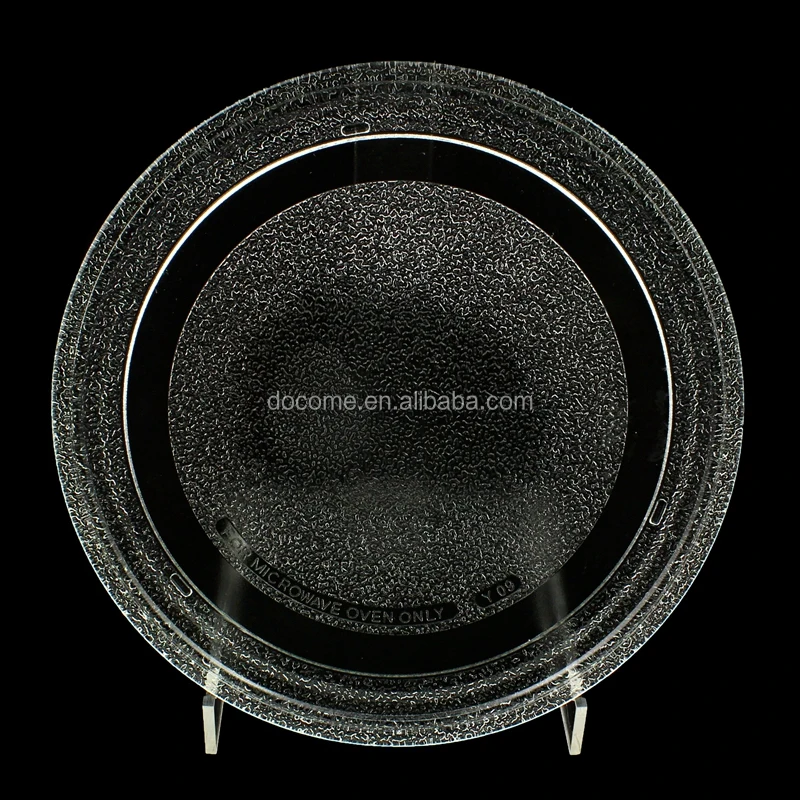 Часть микроволновой печи: 245 мм 530 г стеклянный лоток плоская стеклянная вращающаяся пластина 9 6 дюйма Pyrex plato de