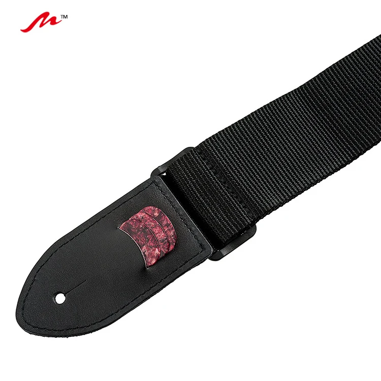 
Wholesale Plain Poly Pro Material Guitar Strap for sale 
