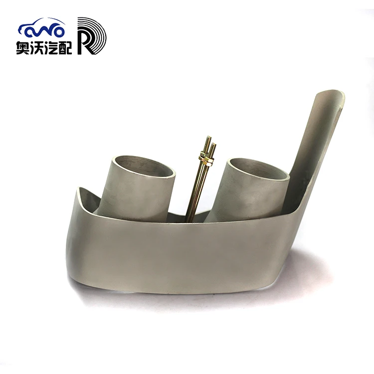 Exhaust System Stainless Steel Car Exhaust Pipe Muffler Tail Tip