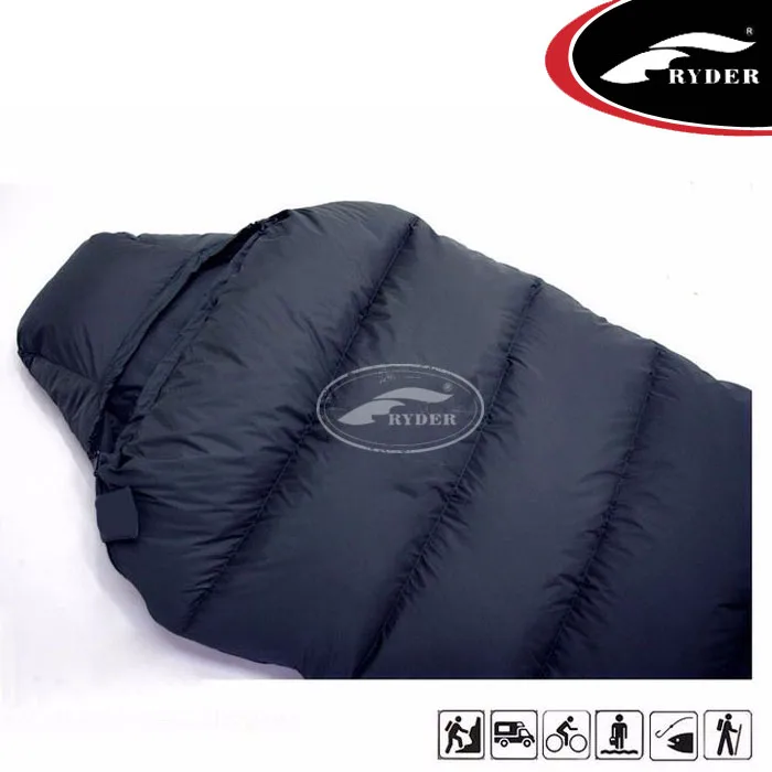  Высококачественный пушистый походный спальный мешок из синтетического волокна с подогревом для альпинизма и путешествий холодной