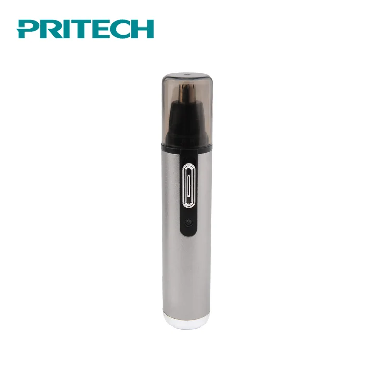 PRITECH Customized Replaceable Cutter Head Multi-Function Nose Hair Split Beard Trimmer For Men