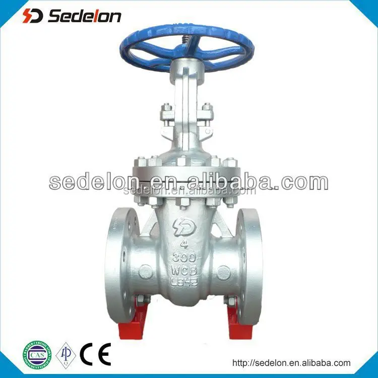 carbon steel 2inch 150LB gate valve  flange end API600 WCB bolted bonnet