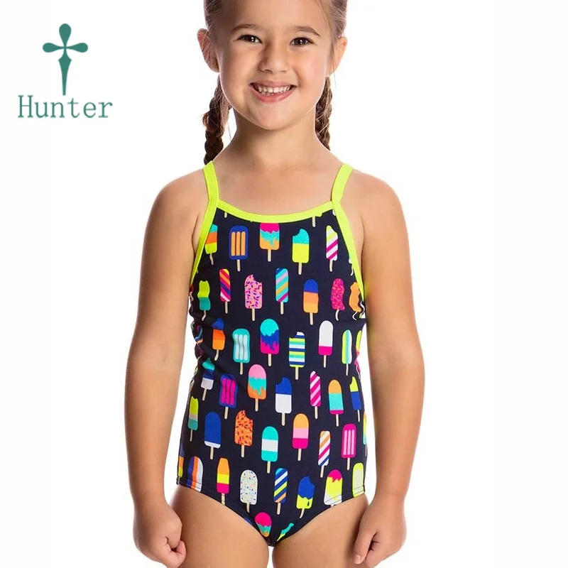 
Swimwear Manufacturer Summer Kids Children One Piece Bikini Swimsuit Slim Fit Girls Swimwear 