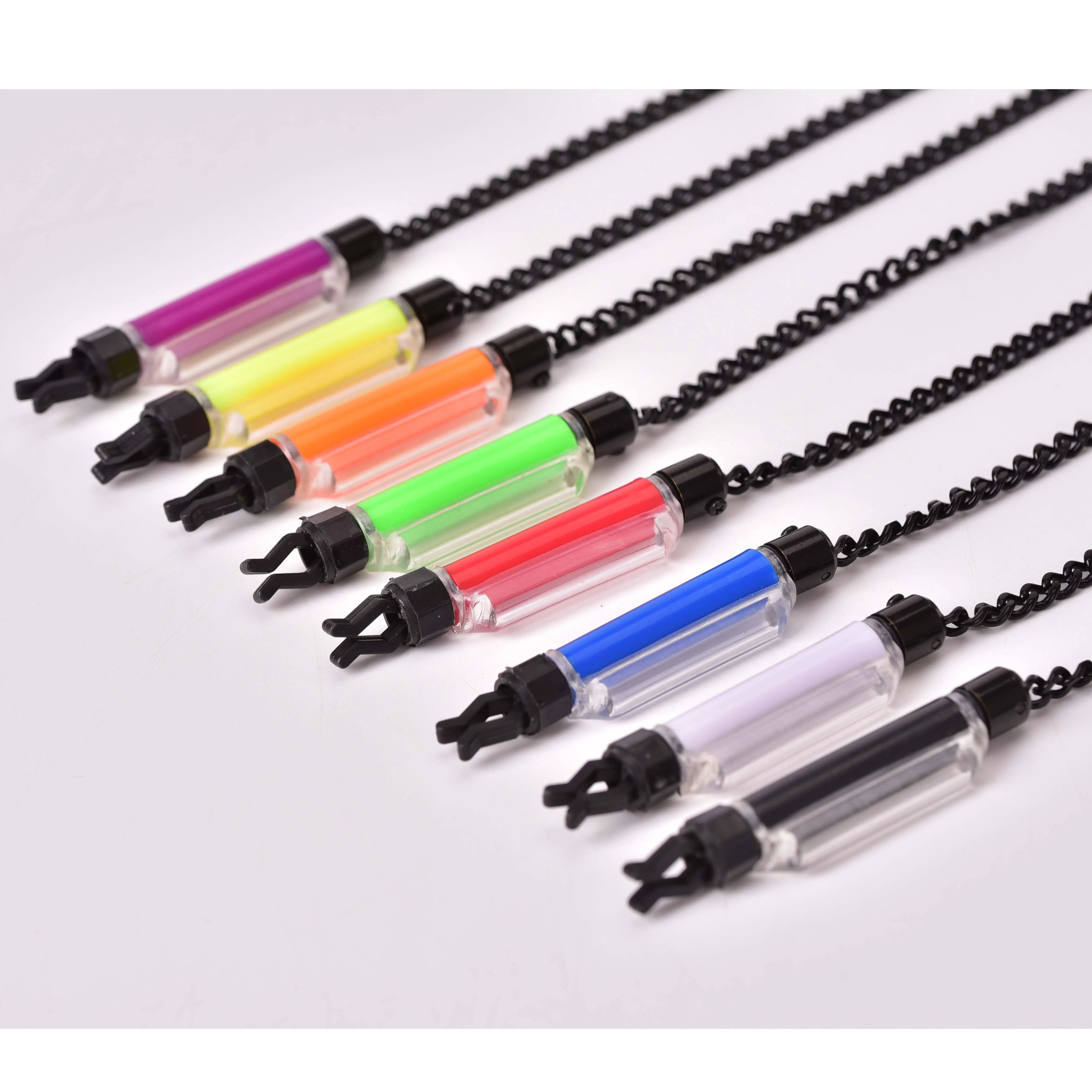 High Quality Popular Stainless Steel Chain Carp Fishing Swingers Bobbin  Indicators For Carp Fishing Bite Alarm