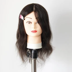 Newly Wholesale 100% Human Hair Mannequin Training Head